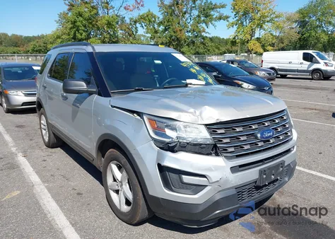 2017 Ford Explorer из США, поврежденный, VIN 1FM5K8B87HGB41342